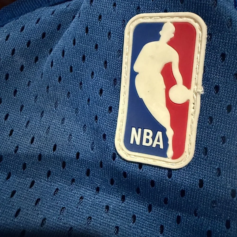 NBA Dallas Maverick Mini Backpack Blue Printed Logo Adjustable Straps Polyester